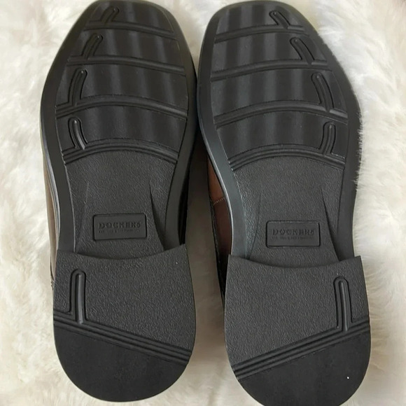 Men shoes, sz 10 W, tan ,leather,NEW! NIB, RELIANT, ,loafers,brown,office,comfy - Picture 7 of 16